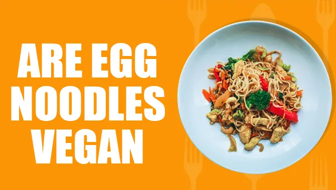 Are Egg Noodles Vegan