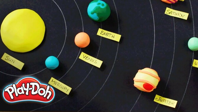 Make A Model Of The Solar System Using Toothpicks And Modeling Clay