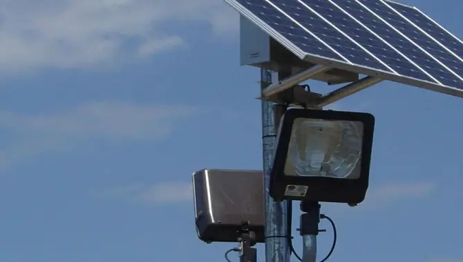 Solar Lights Can Act As Security Devices