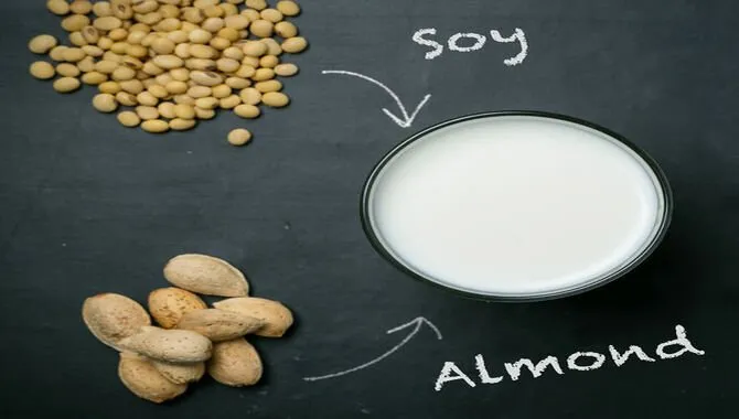 The Soy Milk Is High In Calories