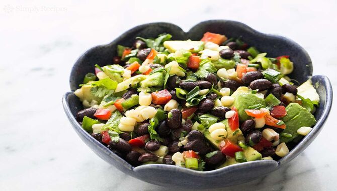 Black Bean Ciabatta Salad