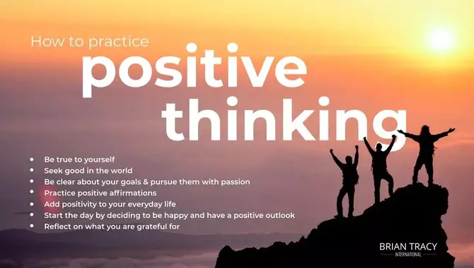 Putting Positive Thinking Into Action