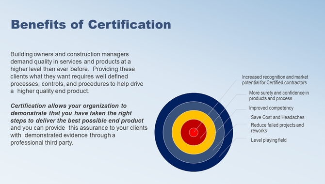 What Are The Benefits Of Certification Programs?